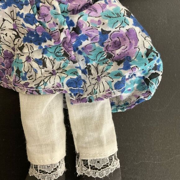 Vintage Bahamas Souvenir Local Ethnic Pin Up Girl Clothes Black Hair with Bows - Picture 7 of 7